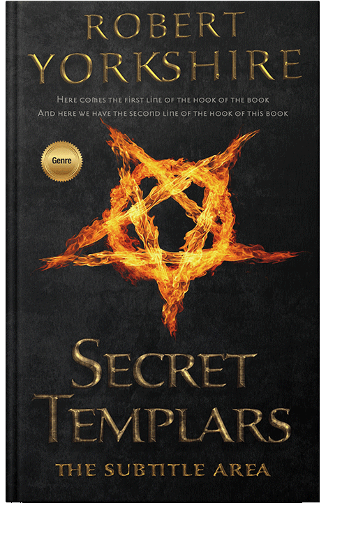 Front view of Brandy Punch #3073 - Premade Fantasy Book Cover