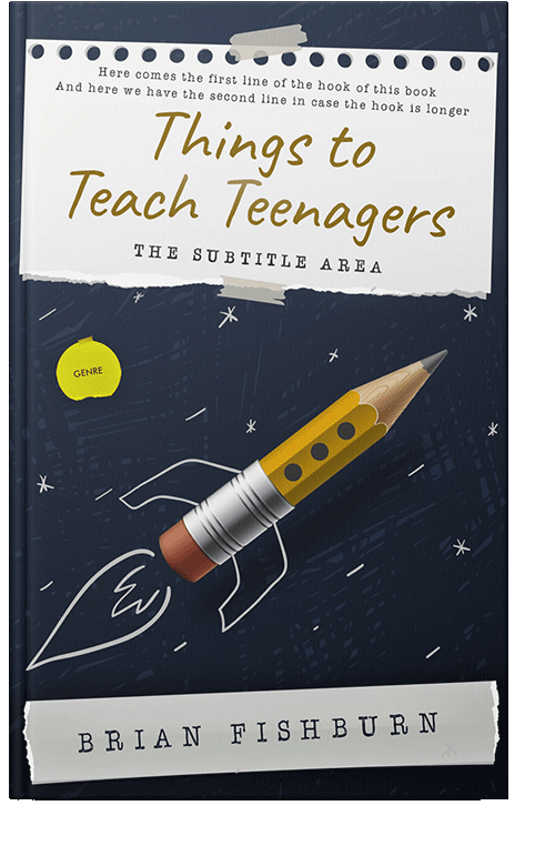 Front view of Mirage #3081 - Premade Family & Parenting Book Cover