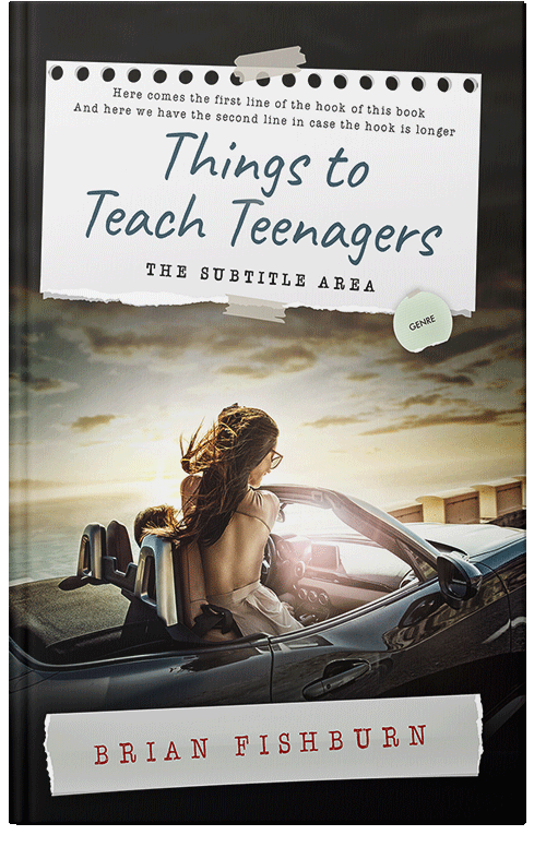 Front view of Premade Teen & Young Adult Book Cover - Dune