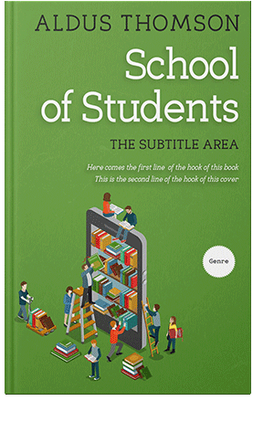 Pre Made Book Cover Apple