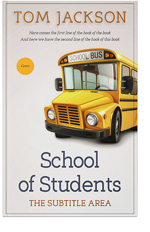 Pre Made Book Cover Pampas