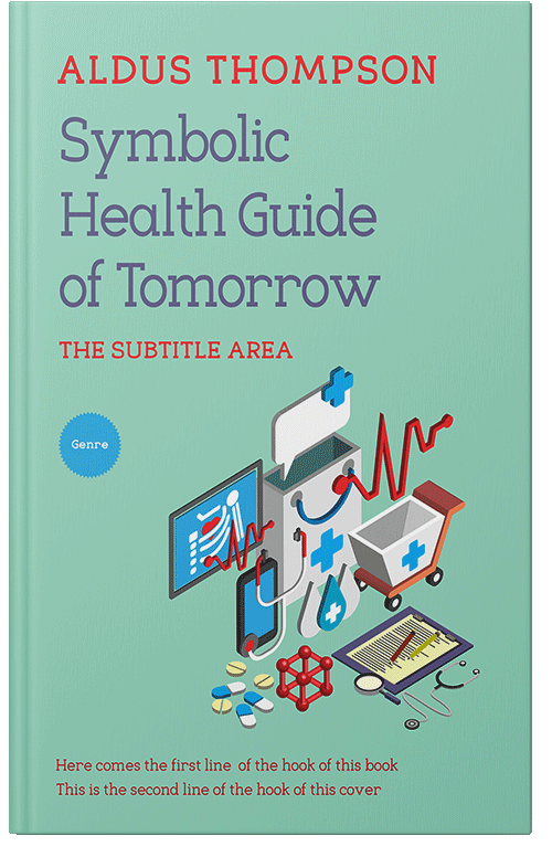 Front view of Premade Medical Book Cover - Sinbad