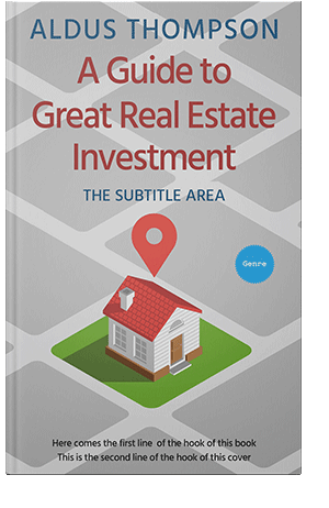 Pre Made Book Cover Silver