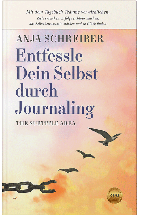 Front view of Premade Self-Improvement & Self-Help Book Cover - Champagne