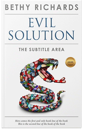 Pre Made Book Cover Abbey