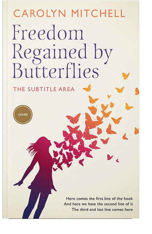 Front view of Bianca #3129 - Premade Self-Improvement & Self-Help Book Cover