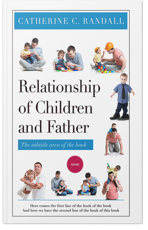 Front view of Premade Family & Parenting Book Cover - Cavern Pink