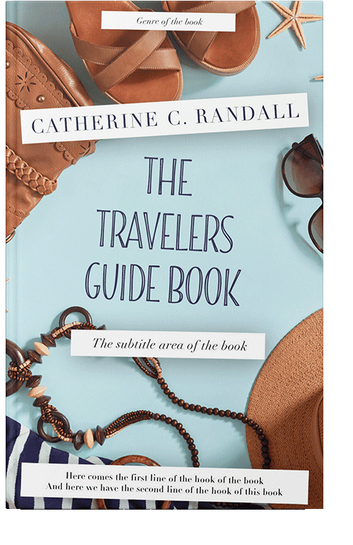Front view of Botticelli #3140 - Premade Travel Book Cover | BookCoverZone