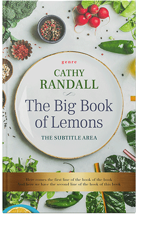 Pre Made Book Cover Moon Mist