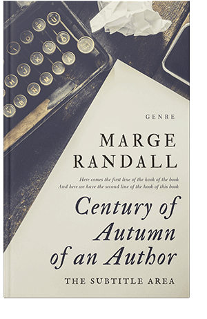 Pre Made Book Cover Satin Linen