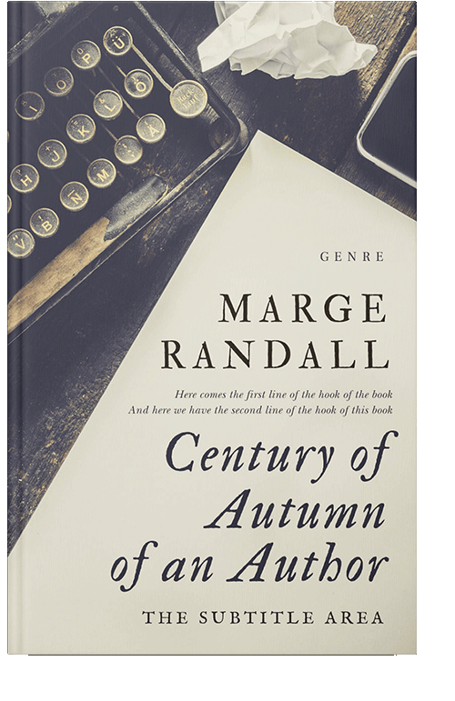 Front view of Satin Linen #3149 - Premade Abstract Book Cover