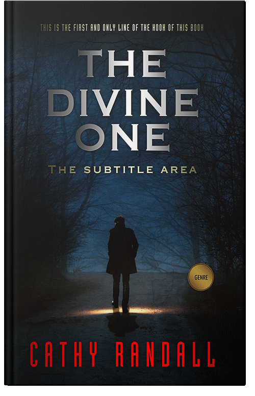 Front view of Black #3151 - Premade Mystery & Thriller & Suspense Book Cover