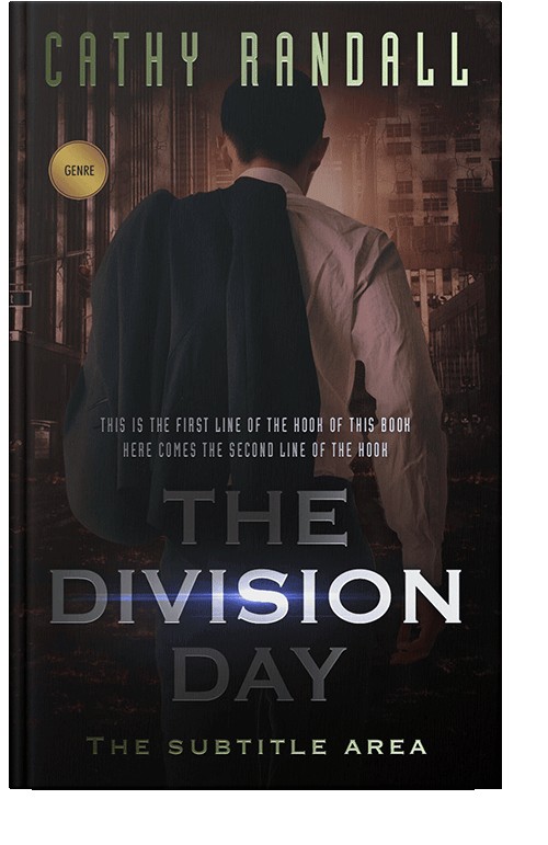 Front view of Cod Gray #3159 - Premade Business Book Cover