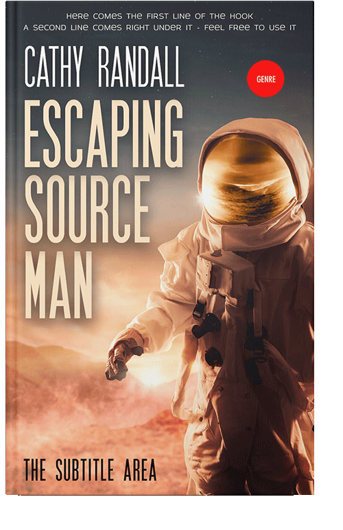 Front view of Thunder #3169 - Premade Science Fiction Book Cover