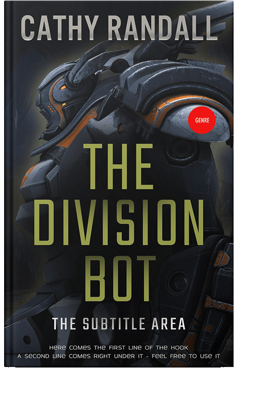 Front view of Bunker #3172 - Premade Science Fiction Book Cover