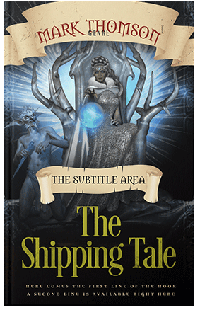 Pre Made Book Cover Akaroa