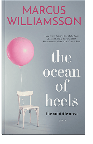 Pre Made Book Cover Hit Gray