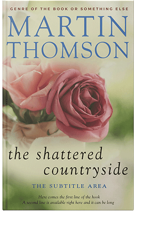 Pre Made Book Cover Chino