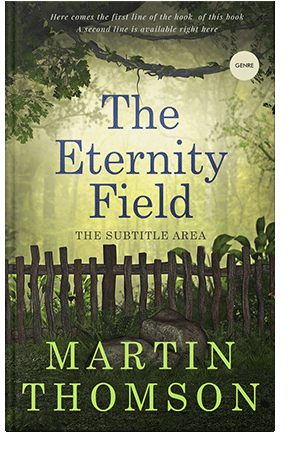 Pre Made Book Cover Deco