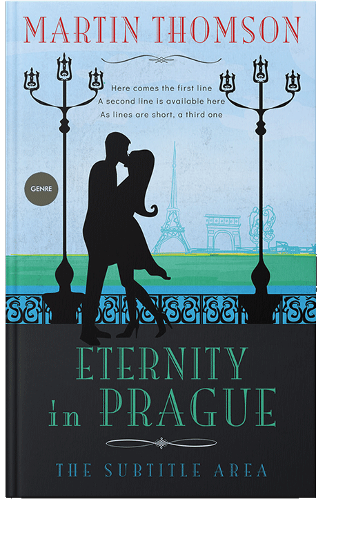 Front view of Shark #3202 - Premade Romance Book Cover | BookCoverZone