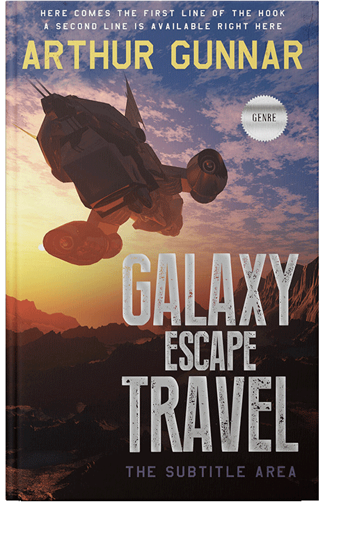 Front view of Baltic Sea #3209 - Premade Science Fiction Book Cover