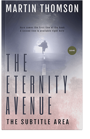 Pre Made Book Cover Pale Slate