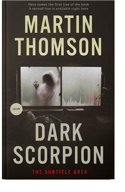 Front view of Bison Hide #3216 - Premade Mystery & Thriller & Suspense Book Cover