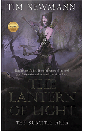 Pre Made Book Cover Thunder