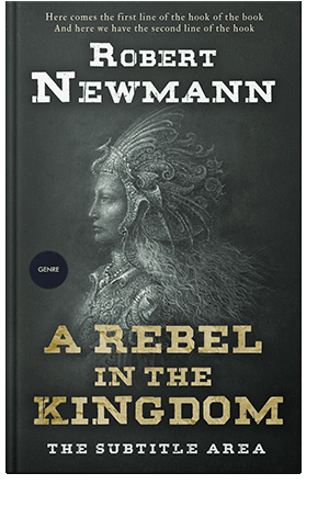 Pre Made Book Cover Outer Space