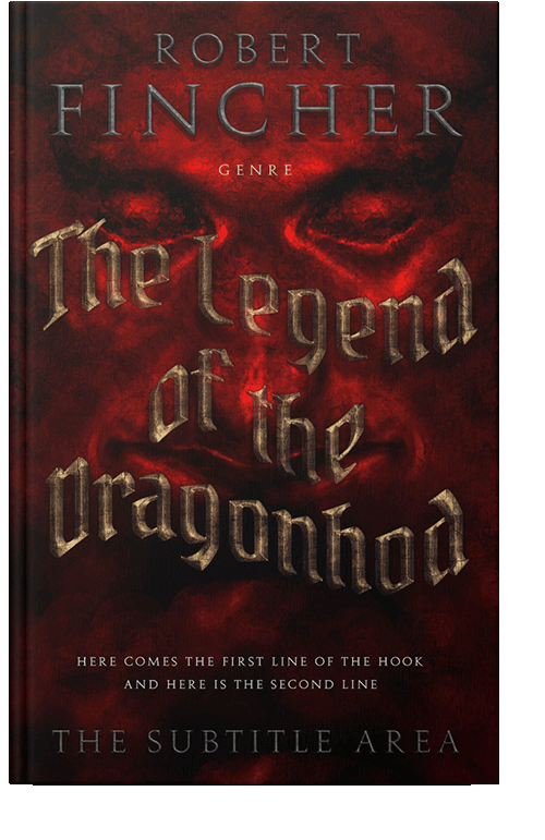 Front view of Wood Bark #3241 - Premade Fantasy Book Cover