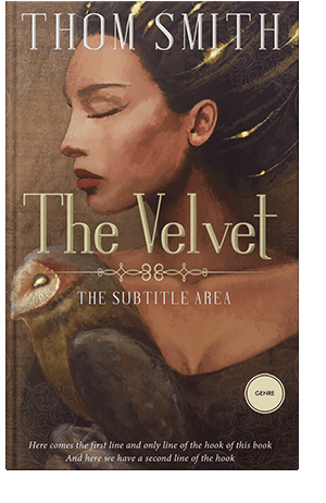 Pre Made Book Cover Quincy