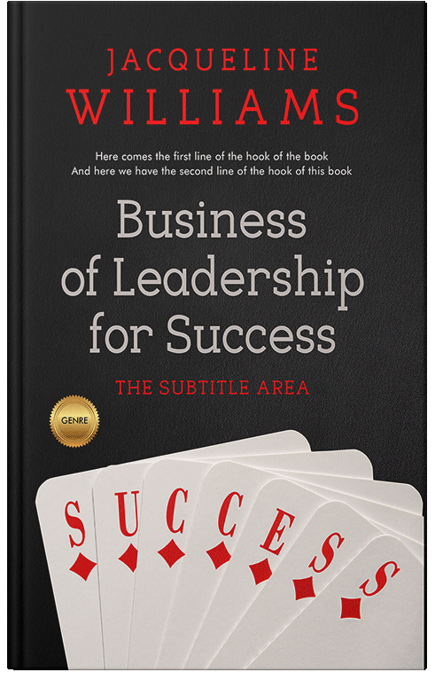 Front view of Cod Gray #3252 - Premade Self-Improvement & Self-Help Book Cover