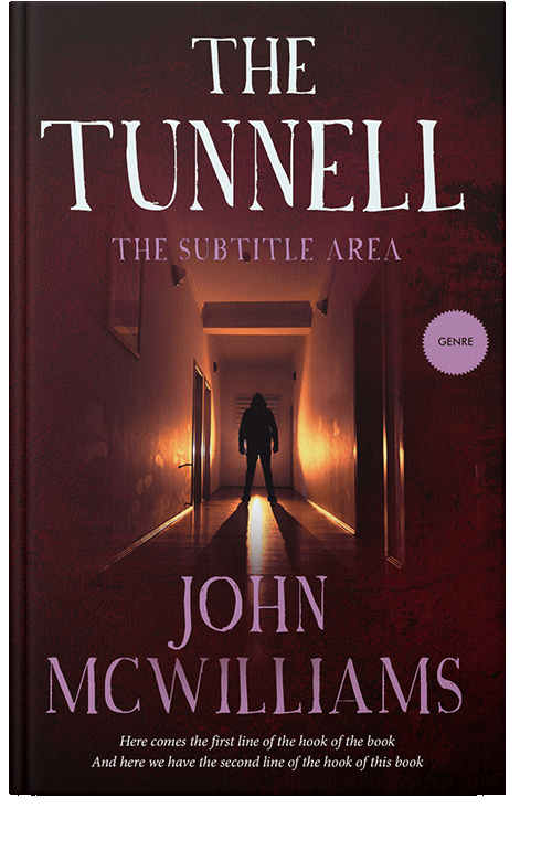 Front view of Aubergine #3261 - Premade Mystery & Thriller & Suspense Book Cover