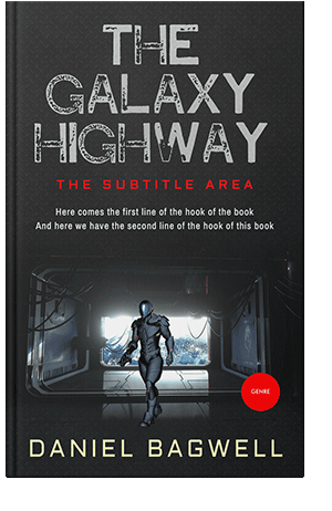 Pre Made Book Cover Shark