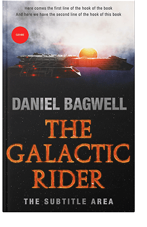 Pre Made Book Cover Cod Gray