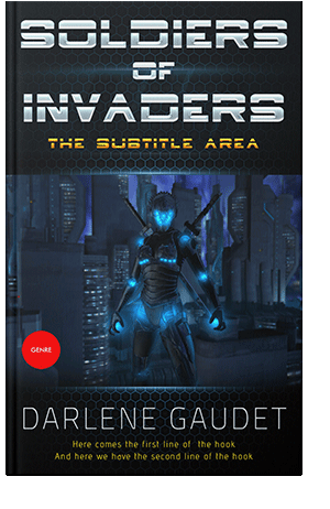 Pre Made Book Cover Ebony