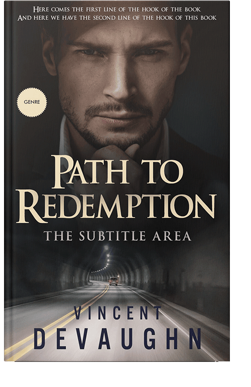 Front view of Mine Shaft #3297 - Premade Business Book Cover