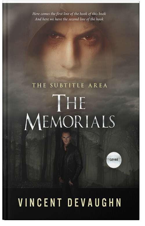 Front view of Taupe #3299 - Premade Mystery & Thriller & Suspense Book Cover