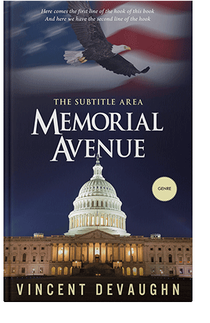 Pre Made Book Cover Steel Gray