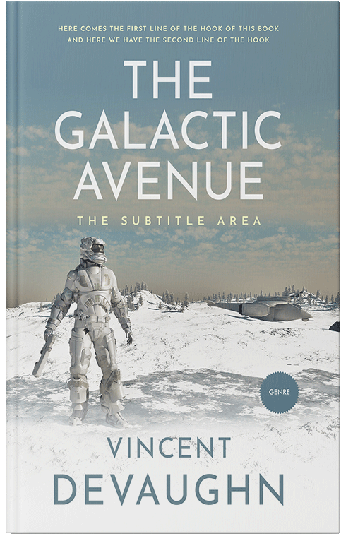 Front view of Premade Science Fiction Book Cover - Granny Smith