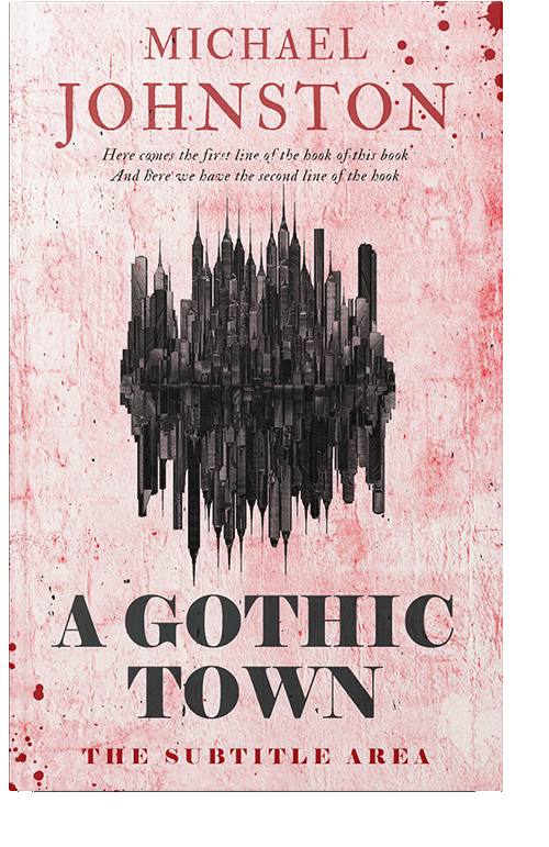 Front view of Mine Shaft #3312 - Premade Mystery & Thriller & Suspense Book Cover