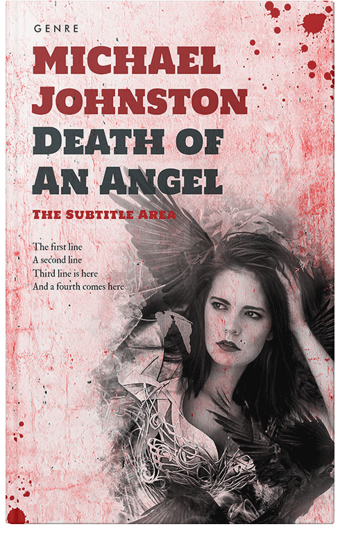 Front view of Premade Mystery & Thriller & Suspense Book Cover - Mine Shaft