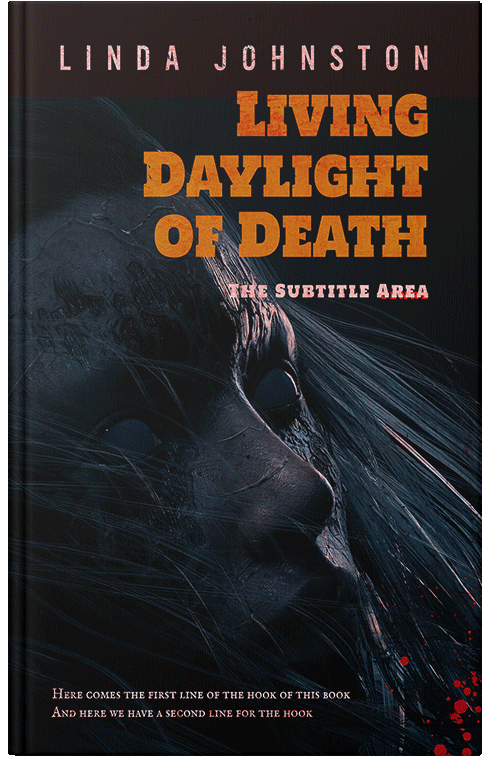 Front view of Bunker #3320 - Premade Horror Book Cover