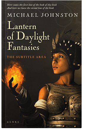 Pre Made Book Cover Eternity