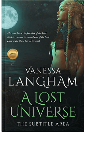 Pre Made Book Cover Aztec