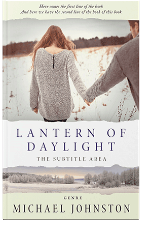 Pre Made Book Cover Satin Linen