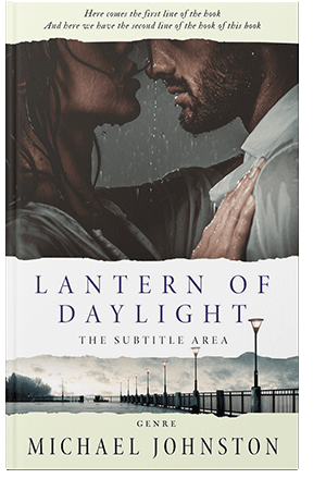 Pre Made Book Cover White Rock