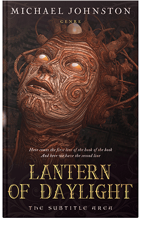 Pre Made Book Cover Coffee Bean