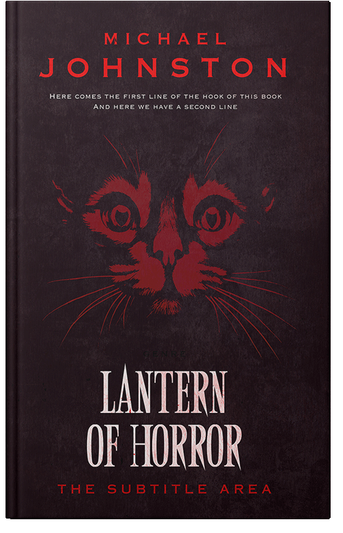 Front view of Premade Horror Book Cover - Tamarind