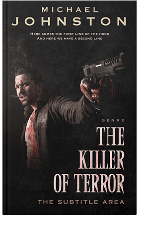 Pre Made Book Cover Cod Gray